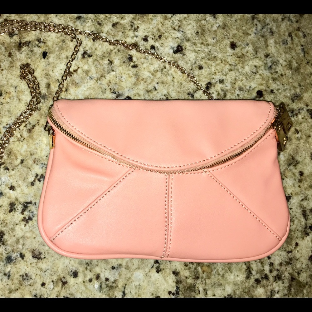 Salmon Pink Cocktail Purse/Clutch
